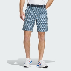 Quần Short Adidas Chính Hãng - Printed Shorts - Màu Xanh Trắng | JapanSport IN9027