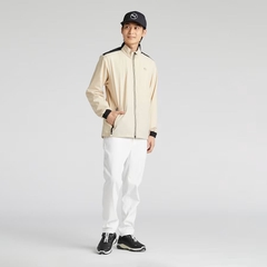 Áo Khoác Puma Nam Chính Hãng - Golf Jacket Stretch Taffeta - Màu Be | JapanSport 630363-03