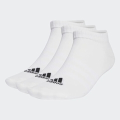 Set Tất Adidas Chính Hãng - BỘ 3 ĐÔI TẤT CỔ THẤP MỎNG NHẸ SPORTSWEAR- Màu Trắng | JapanSport HT3469