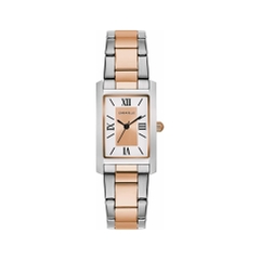 Đồng hồ Nữ Bulova chính hãng - Caravelle by Bulova Two-Tone Ladies Watch - Màu vàng hồng | Japansport 45L187