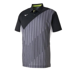 Áo Polo Mizuno Chính Hãng - Standard Dynamo Fit - Màu Đen | JapanSport 62JA9002-09