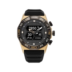 (Như mới 99.9%) - Đồng Hồ Chính Hãng Citizen - CZ Smart PQ2 Hybrid Smartwatch 45mm - JX2009-03E - Màu Đen/vàng - Nam | JapanSport