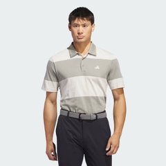 Áo Polo Adidas Chính Hãng - Colorblock Rugby Stripe - Màu Alumina / Silver Pebble | JapanSport IU4354