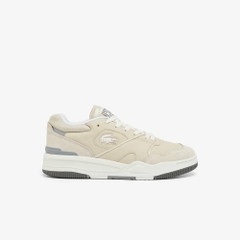 Giày Lacoste Chính hãng - Lineshot Leather Sneakers - Màu Be | JapanSport 7-48SMA0024-6D2