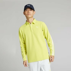 Áo Khoác Puma Nam Chính Hãng - Thermo PF Golf Long Sleeve  - Màu Xanh | JapanSport 630423-02