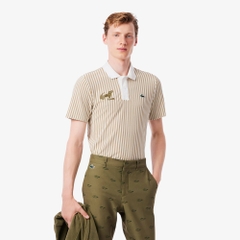 Áo Polo Lacoste Chính hãng - Regulating Striped Golf Polo - Màu Trắng | JapanSport DH4803-51-7RY