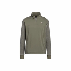 Áo Khoác Adidas Nam Chính Hãng - Go-To ELV Layer Golf Jacket - Màu Xanh Rêu | JapanSport II7847
