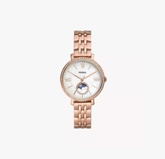 Đồng hồ Fossil Chính hãng - Jacqueline Sun Moon Multifunction - 36mm - Nữ - Màu vàng hồng | JapanSport ES5165