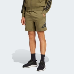 Quần Short Adidas Chính Hãng - Essentials Big Logo Single Jersey - Màu xanh | JapanSport IN6184