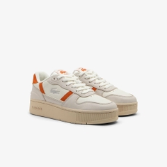 Giày Lacoste Nữ Chính Hãng -T-Clip Para Mujer - Màu Cam | JapanSport 7-49SFA0078-OT6