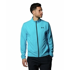 Áo Khoác Under Armour Chính Hãng - UA Fresh Full Zip Knit Windbreaker - Màu Xanh | JapanSport 1384815-431
