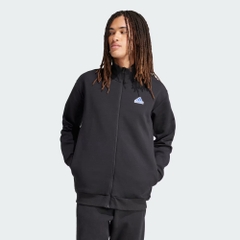 Áo Khoác Adidas Nam Chính Hãng - Future Icons Badge of Sport - Màu Đen | JapanSport IS3231