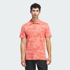 Áo Polo Adidas Chính Hãng - Go-To Printed Mesh - Màu Preloved Scarlet | JapanSport IU4427