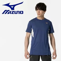 Áo Phông Mizuno Chính Hãng - Dry Aeroflow - Màu Xanh | JapanSport J2MAB004-16