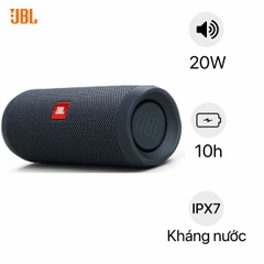 Loa Bluetooth JBL Chính hãng - Flip Essential 2 | Loa di động chống nước - Màu ghi | JapanSport