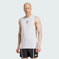 Áo ba lỗ Adidas Nam Chính Hãng - Les Mills Graphic Tank Top - Màu Trắng | JapanSport JJ1434
