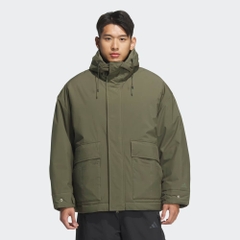 Áo Khoác lông vũ Adidas Chính Hãng - Áo khoác parka tiện dụng dáng rộng, có lớp đệm dày - Màu đen | JapanSport JM4448