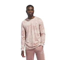 Áo Khoác Adidas Chính Hãng - Long Sleeve Tech Tee - Màu hồng đất | JapanSport JN8705