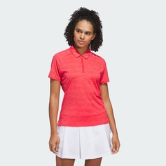 Áo Polo Nữ Adidas Chính Hãng - Ultimate365 Heathered - Màu Hồng | Japansport JP0096
