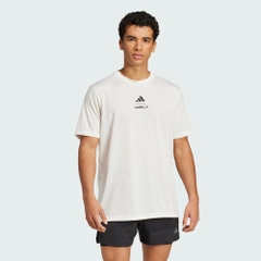 Áo Phông Adidas Nam Chính Hãng - LES MILLS Program Graphic Tee - Màu Trắng | JapanSport JW3872