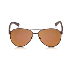 Kính Lacoste Chính hãng - Brown Pilot Unisex Sunglasses | JapanSport L185S 615 (60-14-140)