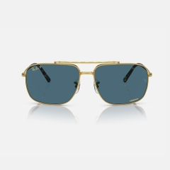 Kính Ray-Ban Chính hãng - Sunglasses in Gold and Blue - RB3796-9196S2 59mm - Nam | JapanSport