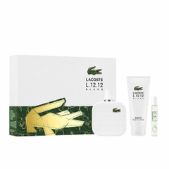 Set quà tặng Nước Hoa Nam Lacoste Chính hãng - L.12.12 Blanc Gift Set | JapanSport