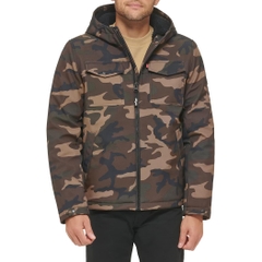 Áo Khoác Levi's Chính Hãng - Soft Shell Sherpa Hooded Jacket - Màu Camo| JapanSport LM1RP012-cfg