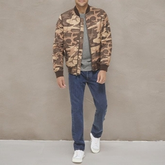 Áo Khoác Levi's Chính Hãng - MA-1 Flight Lightweight Zip-Up Bomber Jacket - Màu cam | JapanSport LM2RN192-bwc