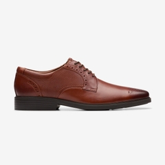 Giày Clark Nam Chính Hãng - Clarks Mens Clarkslite Tie - Màu nâu | JapanSport 261-76938