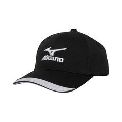 Mũ Mizuno Nam Chính Hãng - Polyester Twill Cap - Màu đen | JapanSport C2JWB160-09