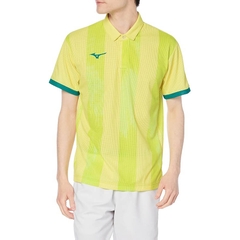Áo Polo Nam Mizuno Chính Hãng - Tennis Wear Game Shirt - Màu Vàng | JapanSport 72MA2001-34