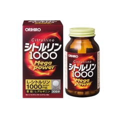 Viên uống bổ sung năng lượng Orihiro Mega Power Citrulline 1000mg 240 viên Nhật Bản | JapanSport