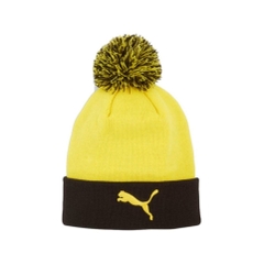 Mũ Puma Chính Hãng - BVB ESS Pom Beanie Faster - Màu Vàng | JapanSport 025552-01