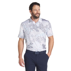 Áo Polo Puma Chính Hãng - CLOUDSPUN Bloom Camo Golf Polo - Màu Xanh | JapanSport 627486-03