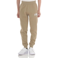 Quần Puma Chính Hãng - Gym Sports Casual Long Pants Fleece Lined Sweatpants - Màu vàng | JapanSport 684146-67