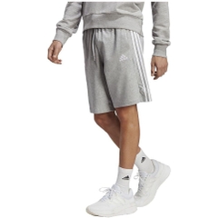 Quần Short Adidas Chính Hãng - Essentials Single Jersey 3-Stripes - Màu Xám | JapanSport IC9384