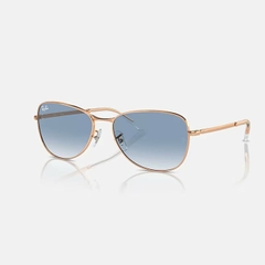Kính Ray-Ban Chính hãng - Sunglasses in Rose Gold and Clear & Blue - RB3733 92023F 56-17 - Nam | JapanSport 59mm