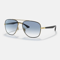 Kính Ray-Ban Chính hãng - Polished Black On Gold - RB3683 90003F 59mm - Nam | JapanSport