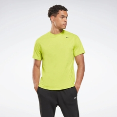 Áo Phông Reebok Nam Chính Hãng - Speedwick Training T-shirt - Màu Xanh Vàng | JapanSport HT1703