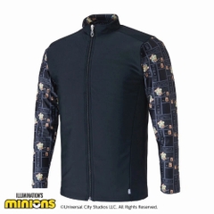 Áo Khoác Mizuno Chính Hãng - Minions Rash Guard - Màu Đen | JapanSport N2JAC500-09