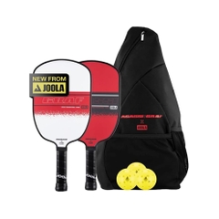 Set 2 Vợt Pickleball JOOLA chính hãng | Agassis/Graf Edge 12mm - Kém túi + 3 bóng | JapanSport
