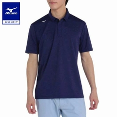 Áo Polo Mizuno Chính Hãng - Nexlite short-sleeved - Màu Navy | JapanSport E2MAC004-15