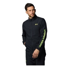 Áo Khoác Under Armour Chính Hãng - Fresh Woven Full Zip Training Jacket - Màu Đen | JapanSport 1384815-002