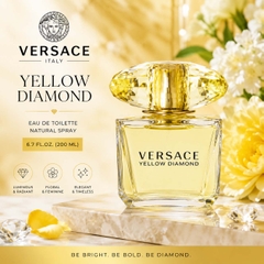 Nước hoa Versace Chính hãng - Yellow Diamond EDT Fruity Floral 200ml | JapanSport