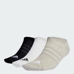 Tất Adidas Chính Hãng - BỘ 3 ĐÔI TẤT ẨN MỎNG NHẸ - Đen | JapanSport IC1328
