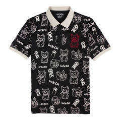 SP488 - Áo Polo Fortune Cat