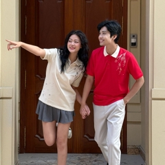 SP720 - Áo Polo Cherry Blossom