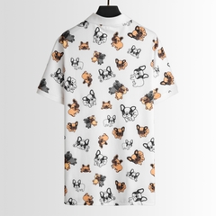 SP400 - Áo Polo Bull White