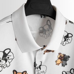 SP400 - Áo Polo Bull White